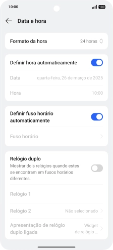 Para voltar ao ecrã inicial, deslize o dedo de baixo para cima a partir da base do ecrã.