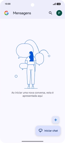 Prima o ícone de perfil.