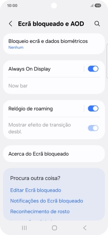 Prima a tecla de início para terminar e voltar ao ecrã inicial.