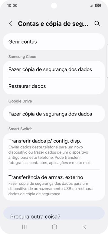 Prima Gerir contas.