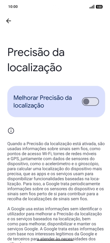 Se premir o indicador junto a 