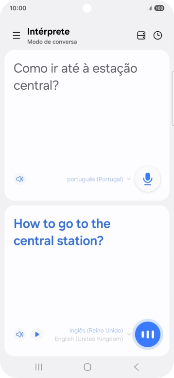 Siga as indicações no ecrã para escolher as definições pretendidas e utilizar a função.