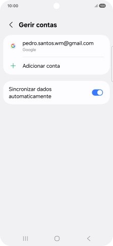 Prima a tecla de início para terminar e voltar ao ecrã inicial.