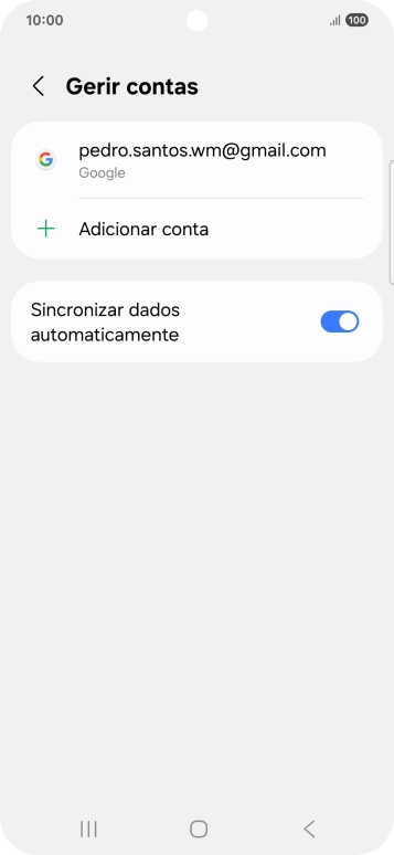 Prima a tecla de início para terminar e voltar ao ecrã inicial.