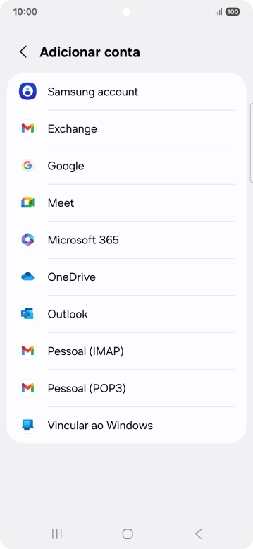 Prima Pessoal (IMAP).