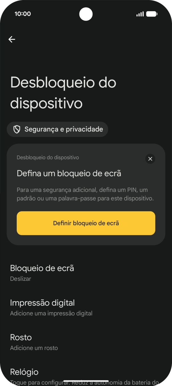 Prima Impressão digital.