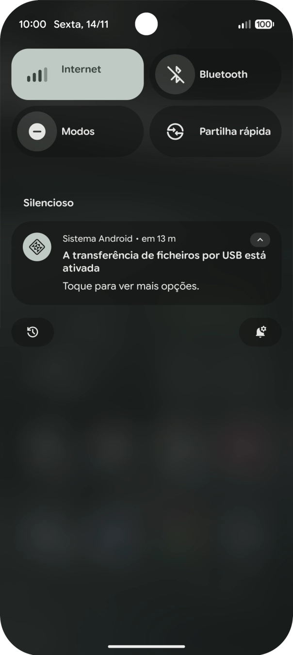 Prima Toque para ver máis opções..