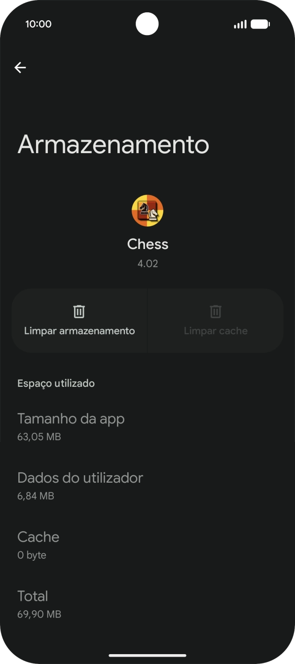 Para voltar ao ecrã inicial, deslize o dedo de baixo para cima a partir da base do ecrã.