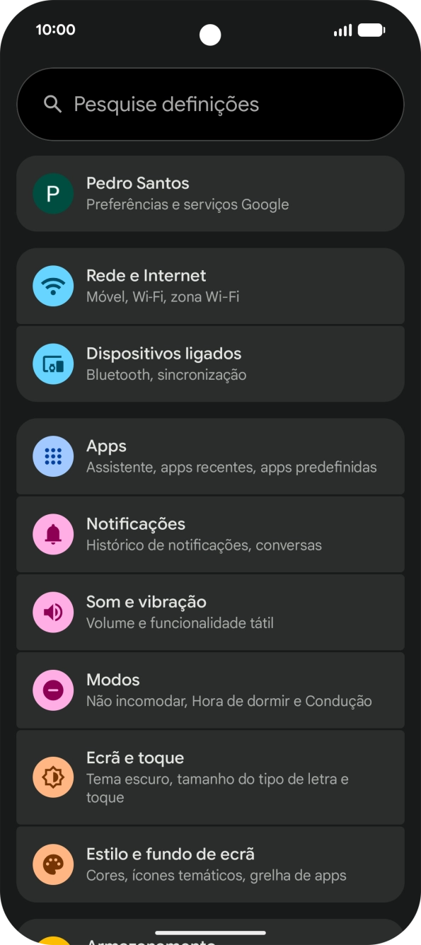Prima Rede e Internet.