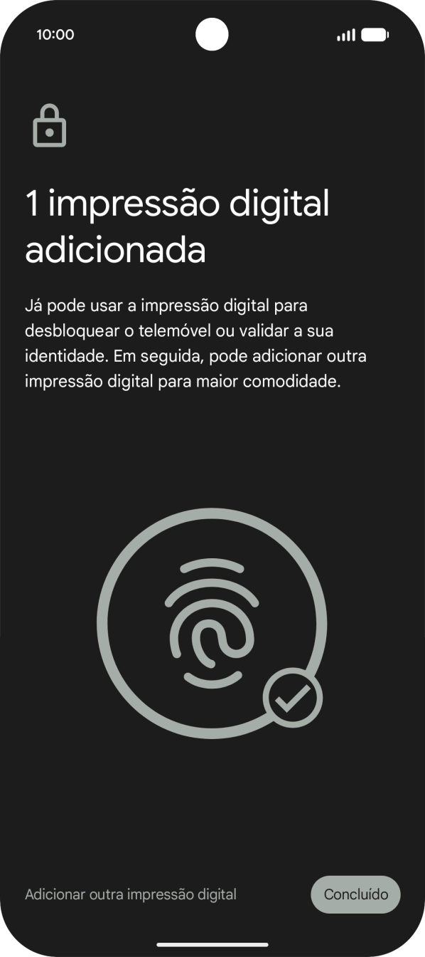 Prima Concluído.