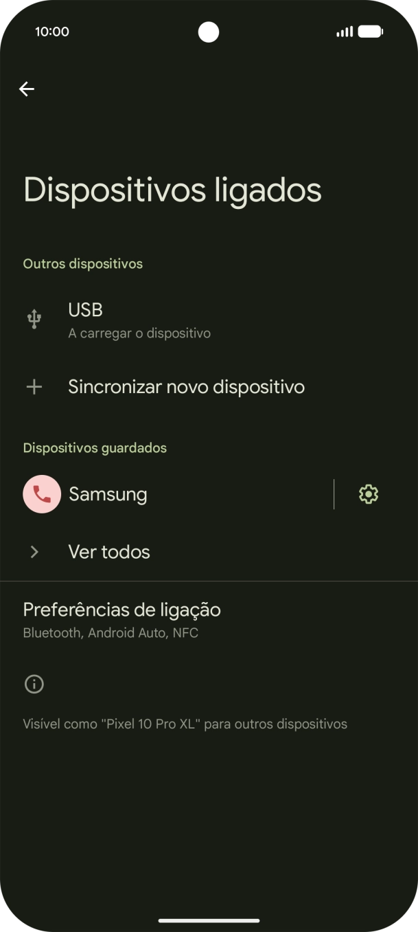 Para voltar ao ecrã inicial, deslize o dedo de baixo para cima a partir da base do ecrã.