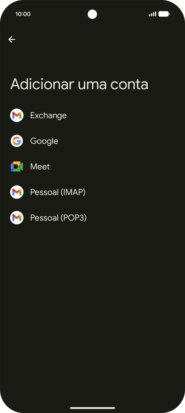 Prima Pessoal (IMAP).