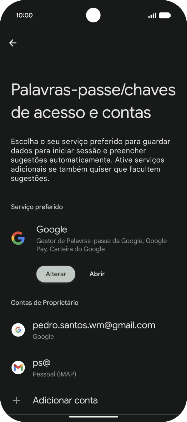 Para voltar ao ecrã inicial, deslize o dedo de baixo para cima a partir da base do ecrã.