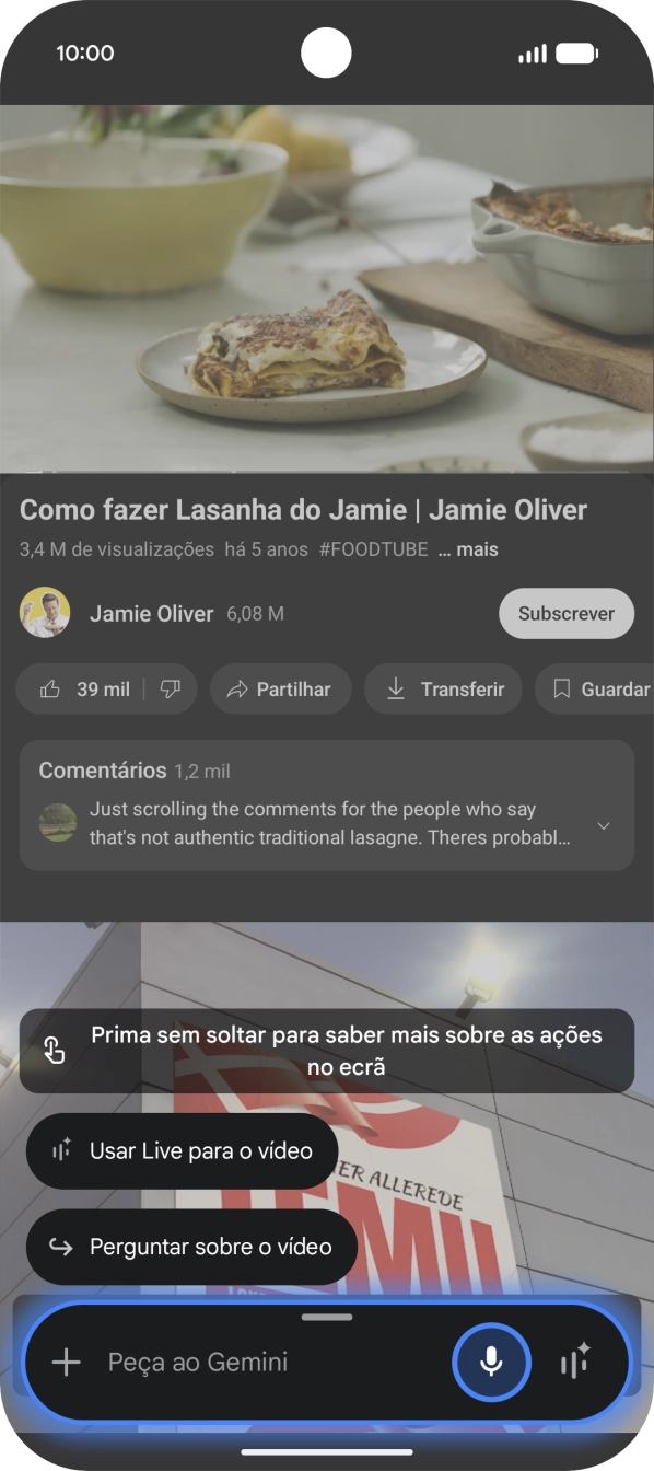 Prima Perguntar sobre o vídeo.
