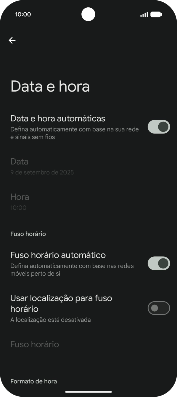 Para voltar ao ecrã inicial, deslize o dedo de baixo para cima a partir da base do ecrã.