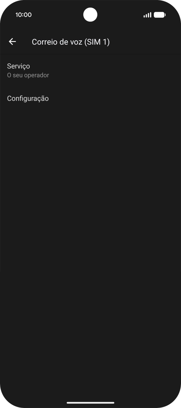 Prima Configuração.