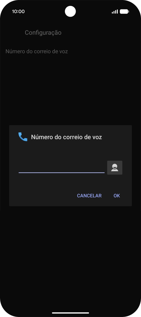 Introduza 123 e prima OK.
