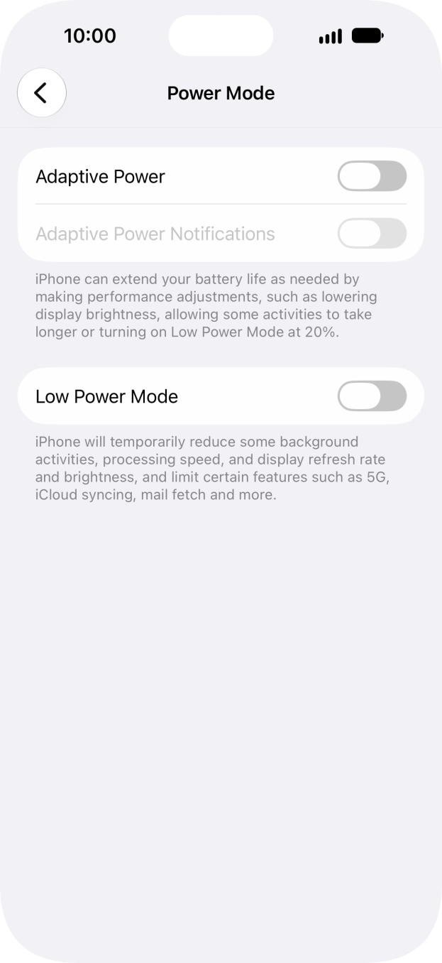 Press the indicator next to Press the indicator next to