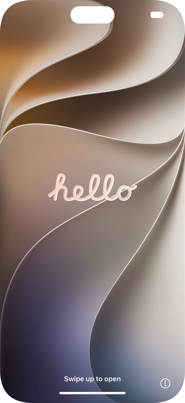 Slide your finger upwards starting from the bottom of the screen. Slide your finger upwards starting from the bottom of the screen.