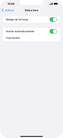 Para voltar ao ecrã inicial, deslize o dedo de baixo para cima a partir da base do ecrã.