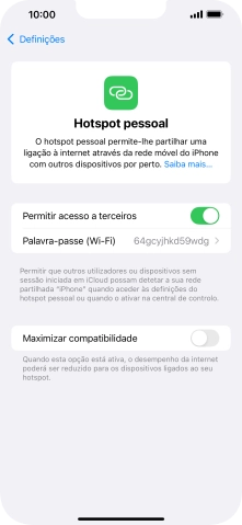 Para voltar ao ecrã inicial, deslize o dedo de baixo para cima a partir da base do ecrã.
