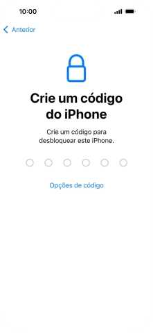 Prima Opções de código.