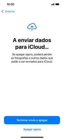 Prima Apagar agora.