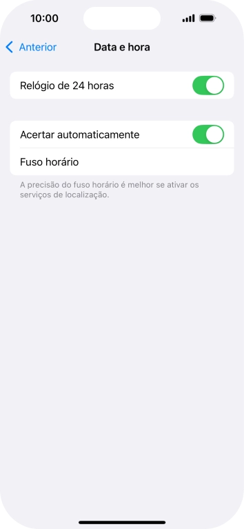 Para voltar ao ecrã inicial, deslize o dedo de baixo para cima a partir da base do ecrã.