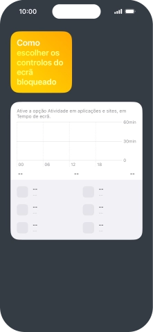 Mantenha premida por um instante a pilha de widgets pretendida.