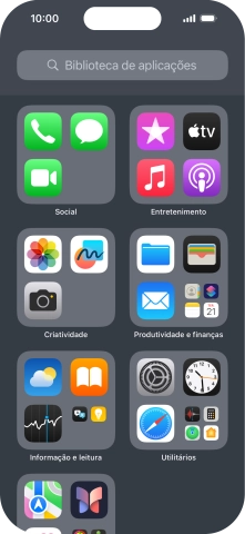 Prima a app pretendida.