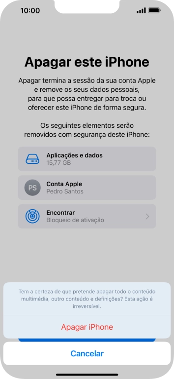 Prima Apagar iPhone.