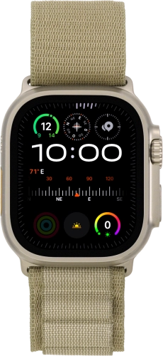 Imagen 1: Vista frontal del Apple Watch Ultra 2 - Silver