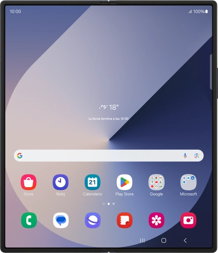 Imagen 1: Vista frontal del Samsung Galaxy Z Fold6 - MidnightBlue