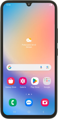 Imagen 1: Vista frontal del Samsung Galaxy A34 5G - Black