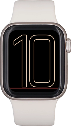 Imagen 1: Vista frontal del Apple Watch SE 3 - Silver