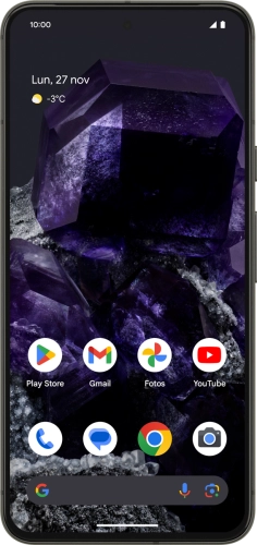Imagen 1: Vista frontal del Google Pixel 8 - Black