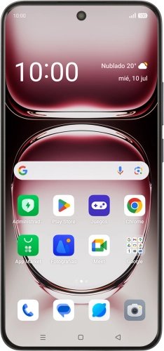 Imagen 1: Vista frontal del OPPO Reno12 Pro 5G - Black