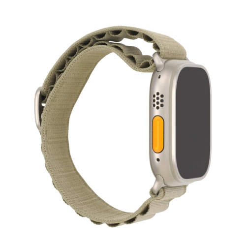 Imagen 3: Vista del lateral izquierdo del Apple Watch Ultra 2 - Silver