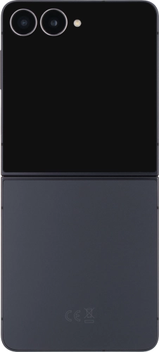 Imagen 2: Vista posterior del Samsung Galaxy Z Flip7 - DarkGray