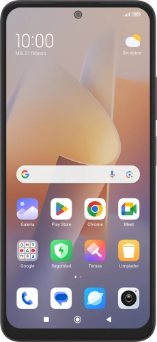 Imagen 1: Vista frontal del Xiaomi Redmi Note 12 5G - Black