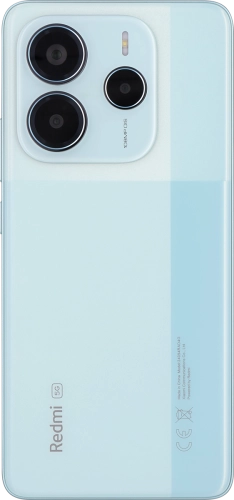 Imagen 2: Vista posterior del Xiaomi Redmi Note 14 5G - LightSkyBlue