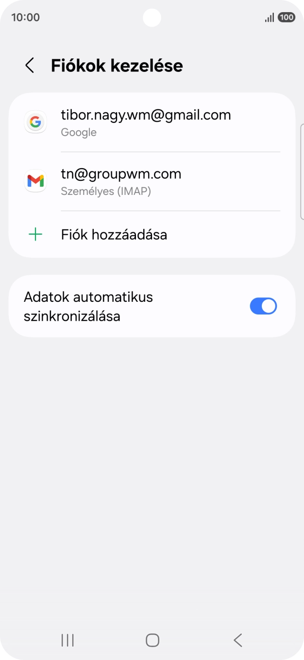 A befejezéshez, és ahhoz, hogy visszatérhess a főképernyőhöz, nyomd meg a főgombot.