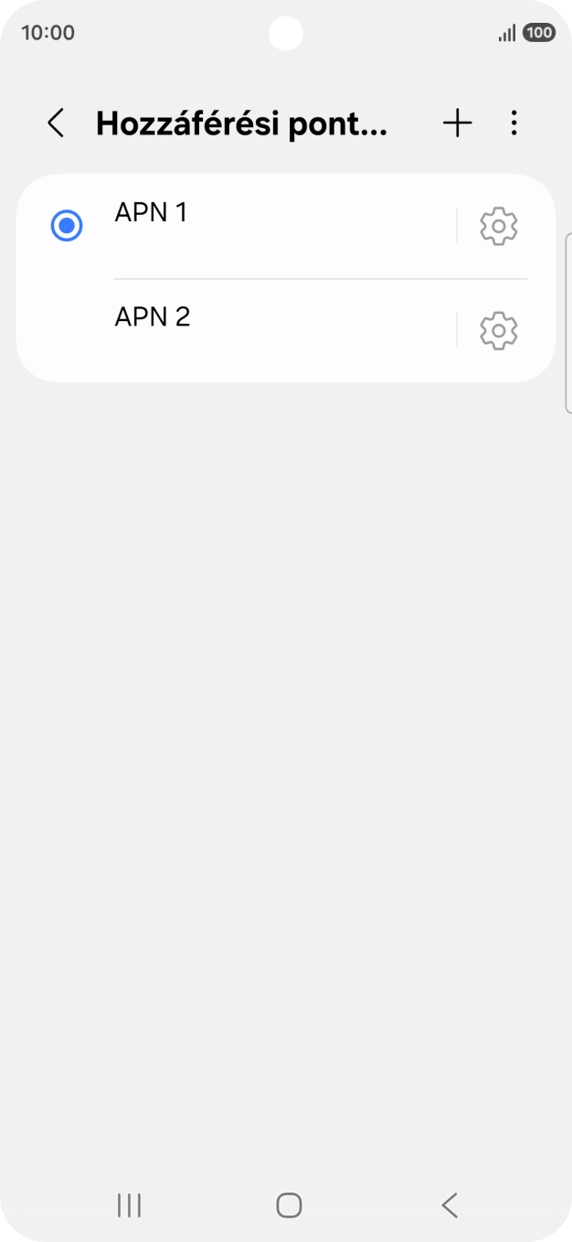 A befejezéshez, és ahhoz, hogy visszatérhess a főképernyőhöz, nyomd meg a főgombot.