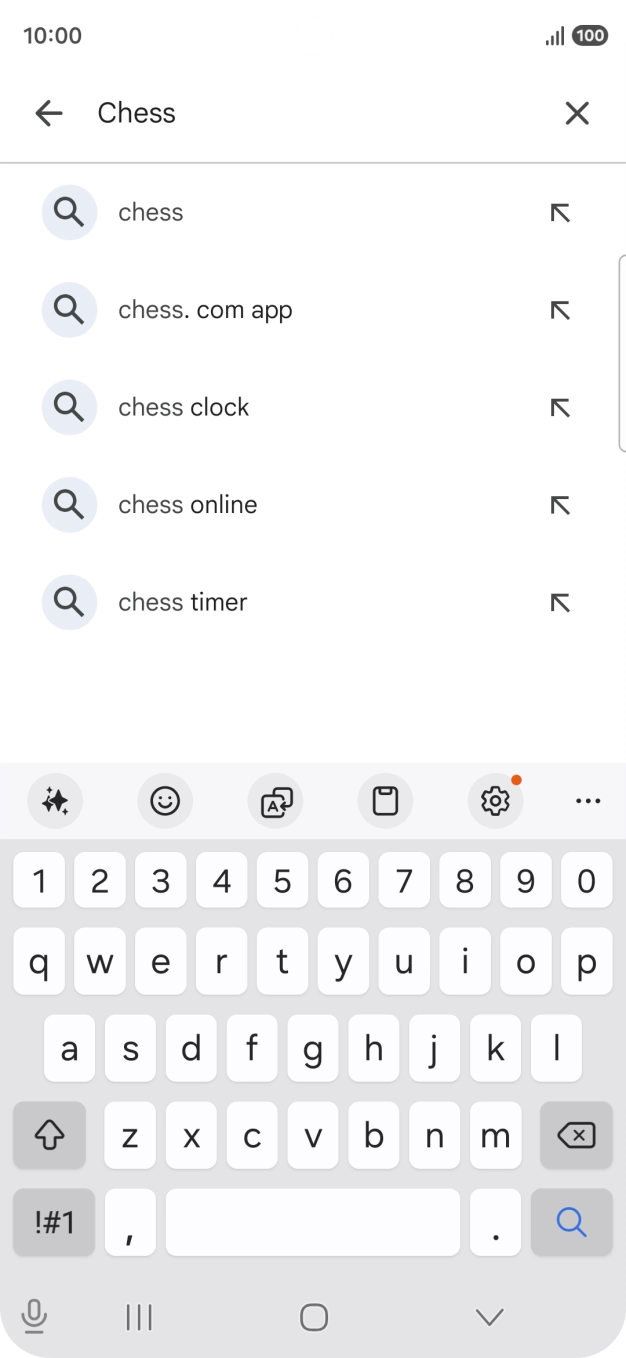 Írd be a keresett alkalmazás nevét vagy kategóriáját, és kattints a keresés ikonra. Írd be a keresett alkalmazás nevét vagy kategóriáját, és kattints a keresés ikonra.