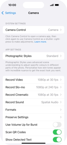 Slide your finger upwards starting from the bottom of the screen to return to the home screen.