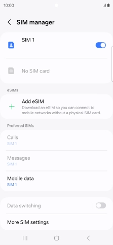 Press Add eSIM.