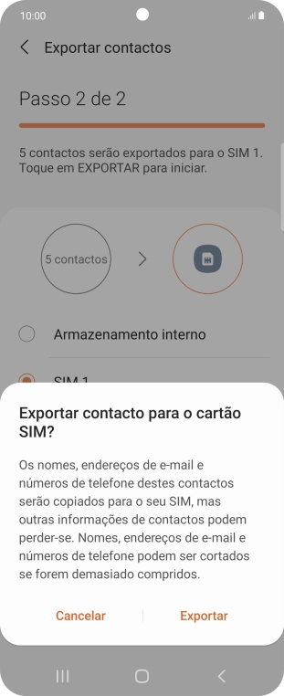 Prima Exportar.