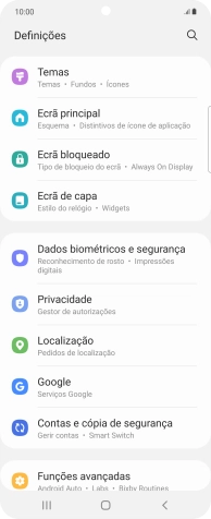 Prima Contas e cópia de segurança.