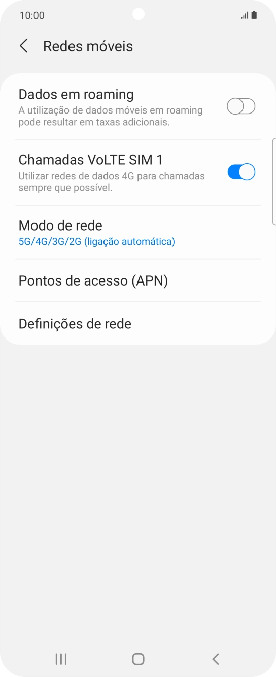 Prima Pontos de acesso (APN).