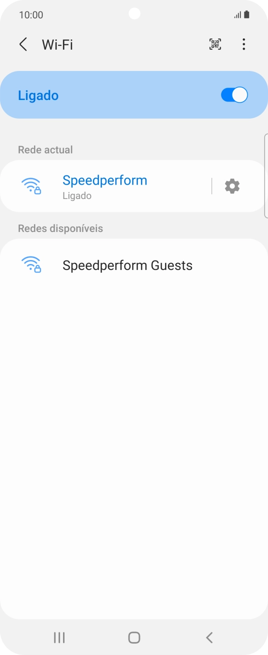 Prima a tecla de início para terminar e voltar ao ecrã inicial.